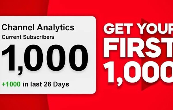 How Do I Get My First 1000 Subscribers On YouTube?